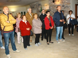 Pubblico intervenuto all'inaugurazione