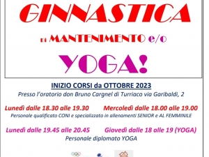 GINNASTICA E YOGA