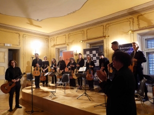 SPAZI SONORI, PRIMA EDIZIONE. LA GORIZIA GUITAR ORCHESTRA APRE LA RASSEGNA MUSICALE.